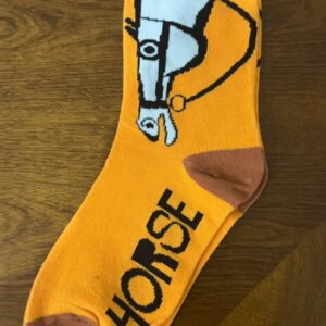 Golden Horse Socks