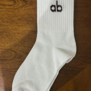 Ivory Leopard Socks